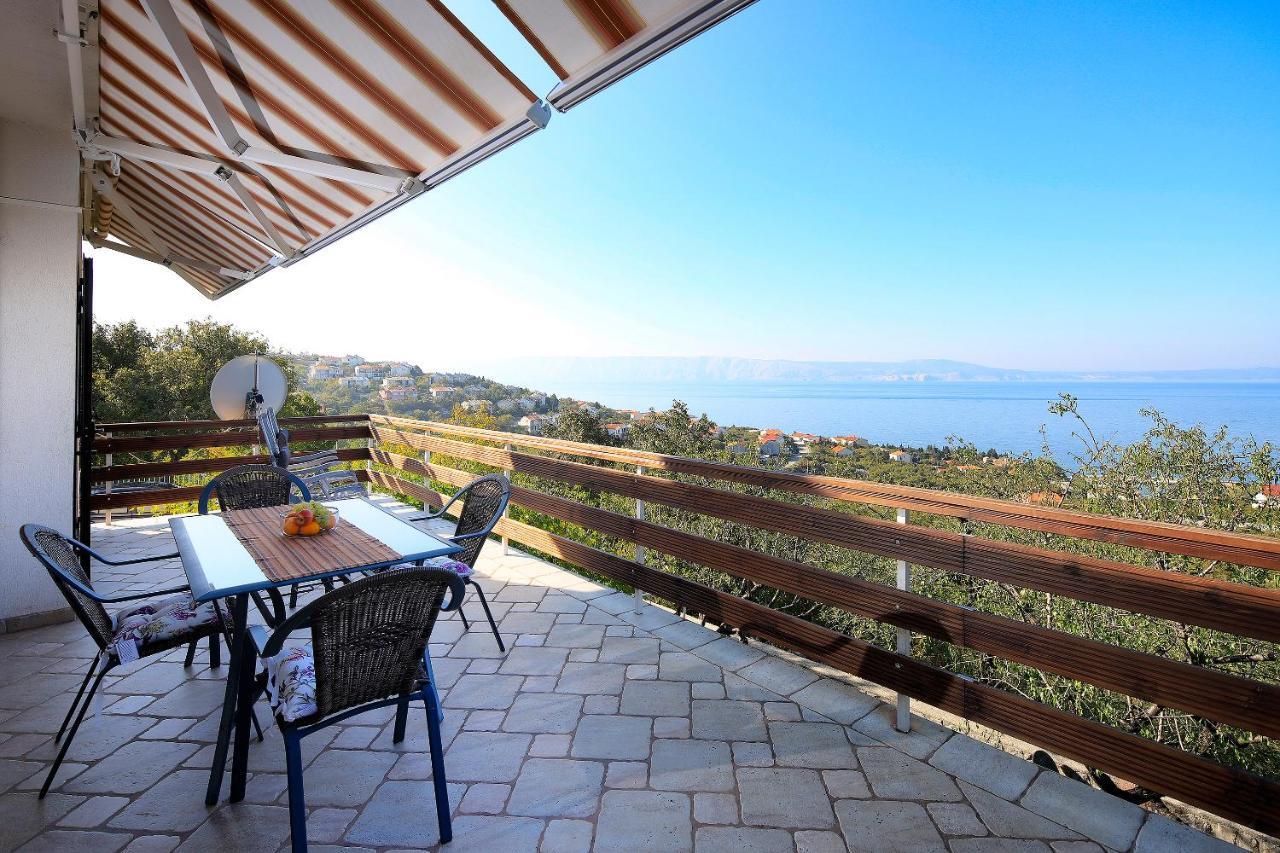 Apartment Vincent With Beautiful Sea View Terrace Klenovica Eksteriør billede