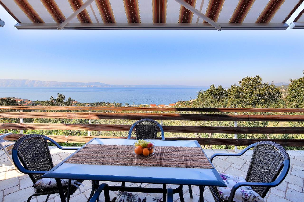 Apartment Vincent With Beautiful Sea View Terrace Klenovica Eksteriør billede