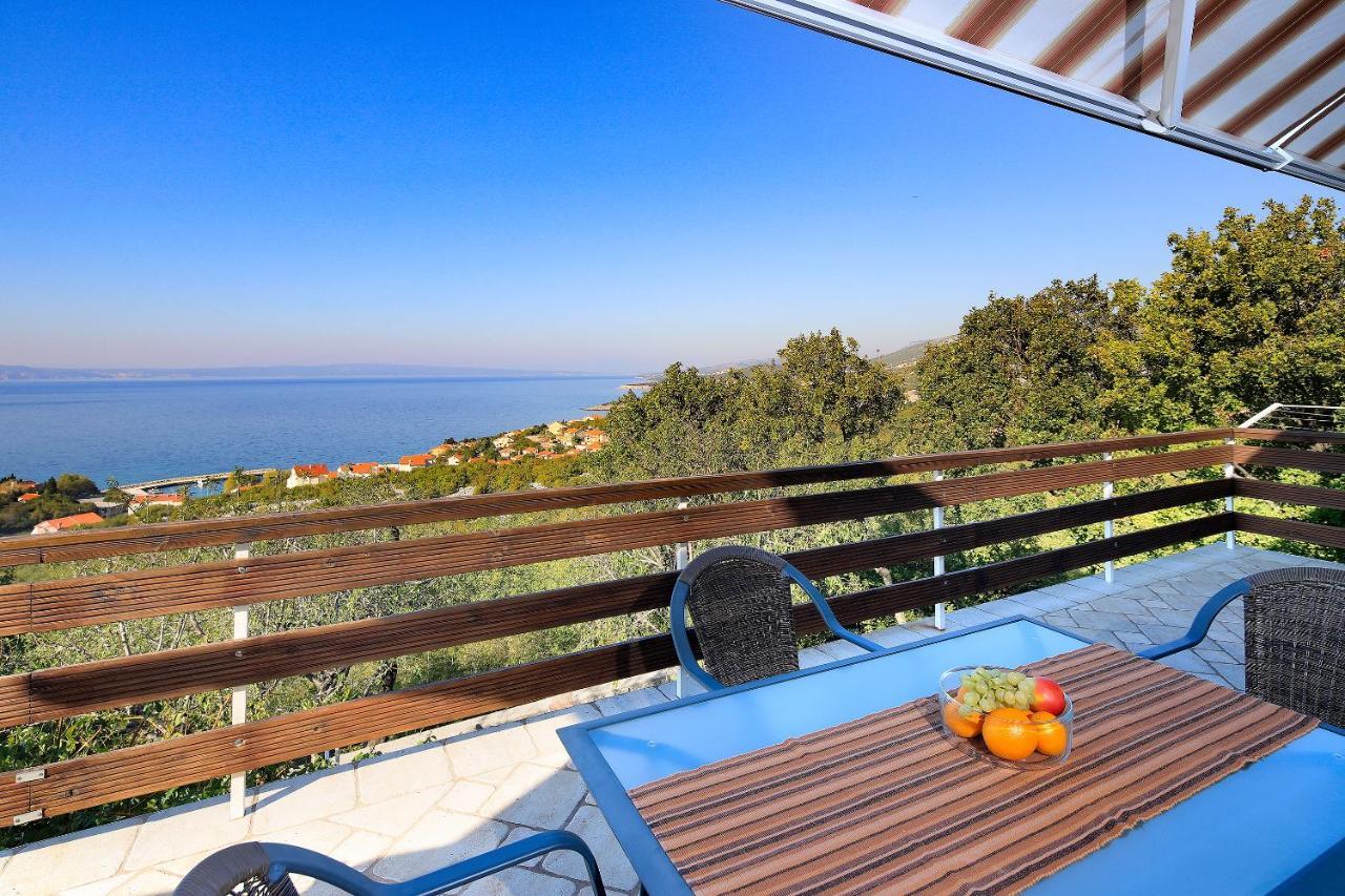 Apartment Vincent With Beautiful Sea View Terrace Klenovica Eksteriør billede